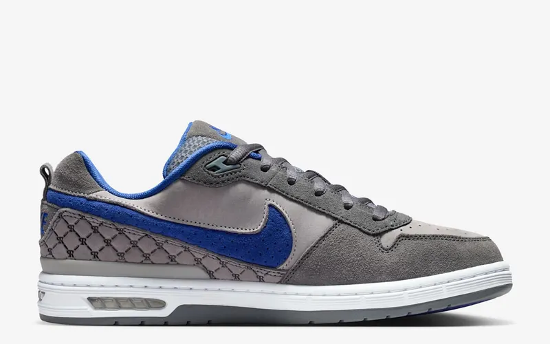 Nike SB Paul Rodriguez Zoom Air Low – “Flint Grey / Flint Grey / Medium Grey / Deep Royal Blue” (IU7835-001)