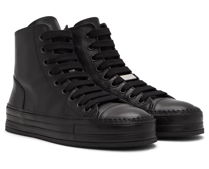 Ann Demeulemeester Black Raven Sneakers (2201-M-N01-385-099) (4)
