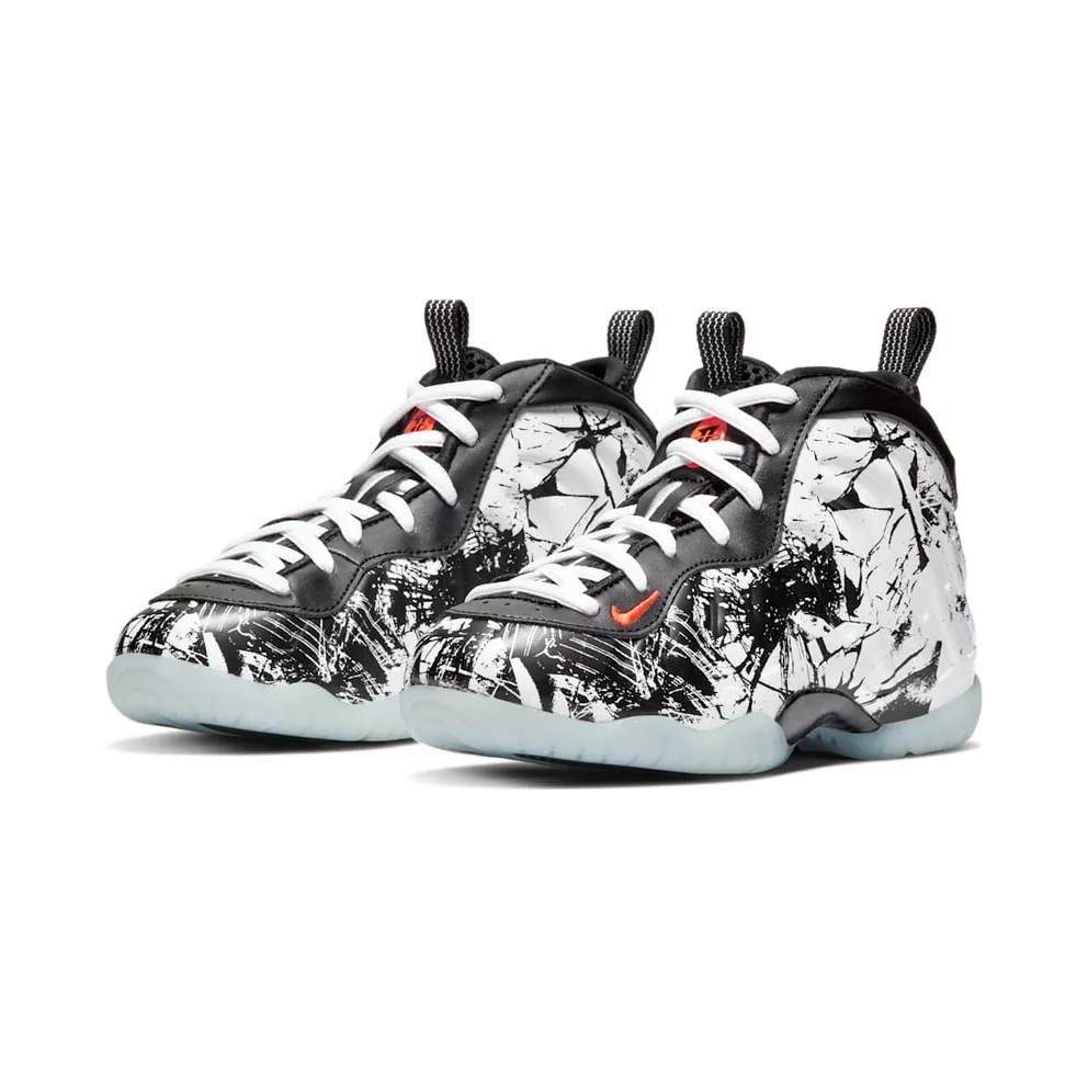Nike Air Foamposite One Shattered Backboard (PS) Black/White-Total Orange (723946-011)