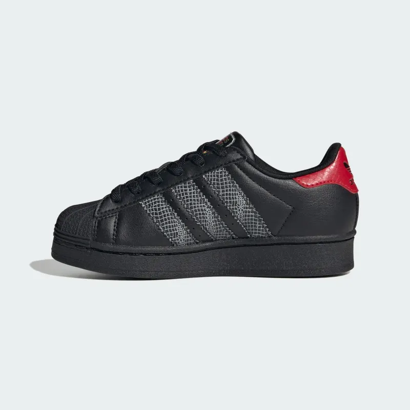 adidas Superstar LED Lights Comfort Closure Core Black Red (IH6388)
