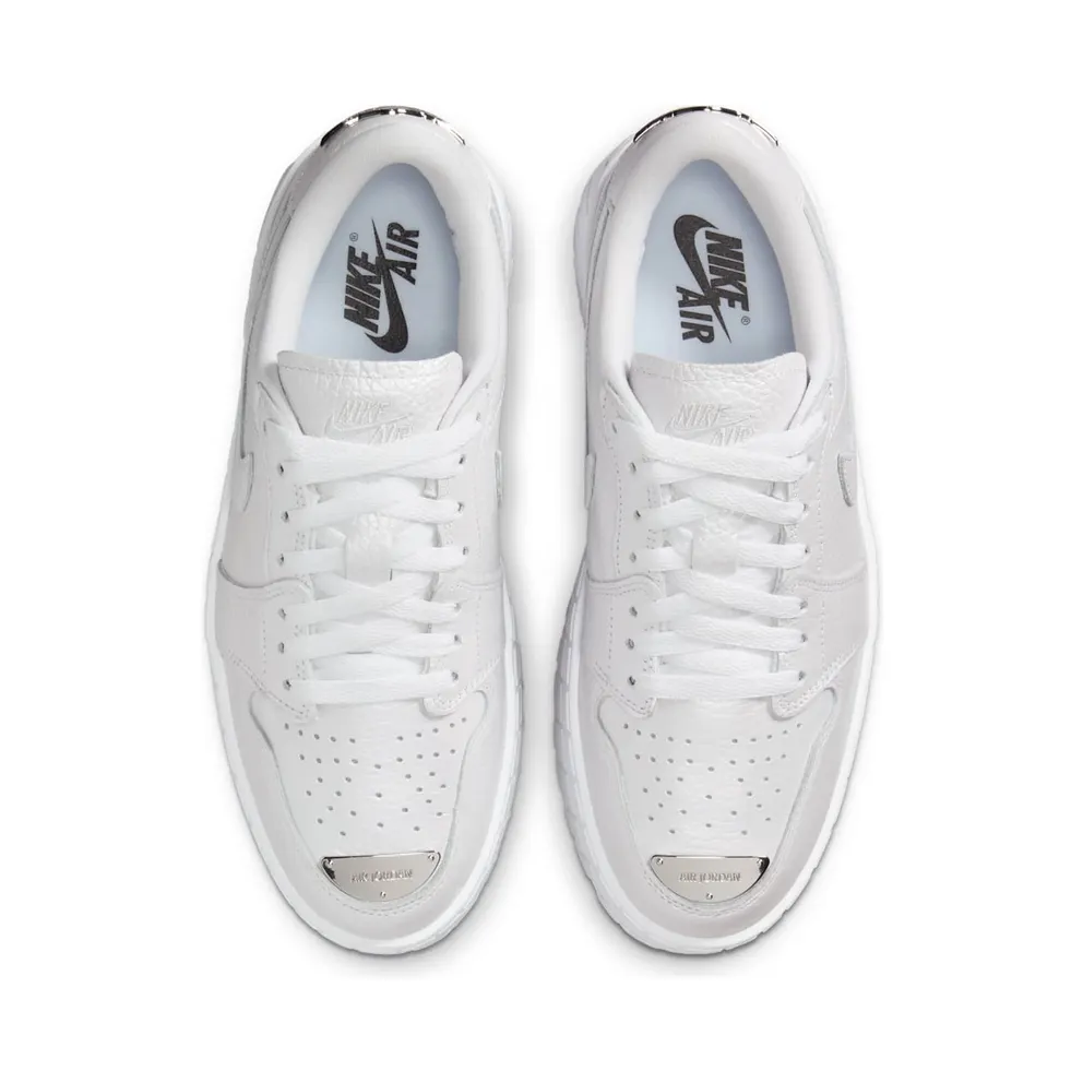 Jordan 1 Brooklyn Low “White Metallic Silver” (HF3184-100)