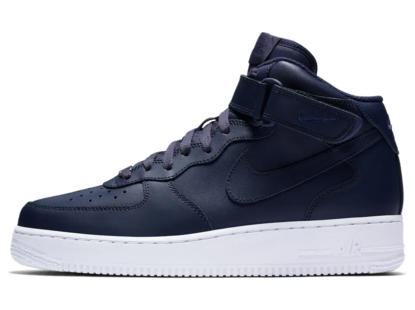 Nike Air Force 1 Mid 07 Obsidian Obsidian-White