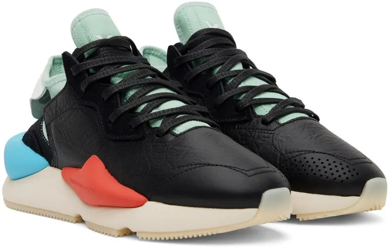 Adidas Y-3 Kaiwa Black / Blush Green / Red (GX1052)