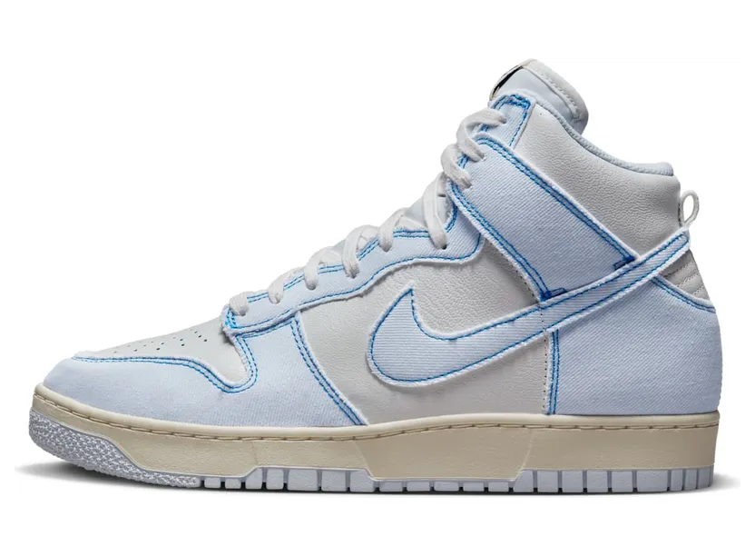 Nike Dunk High 1985 “Blue Denim” (DQ8799-101)
