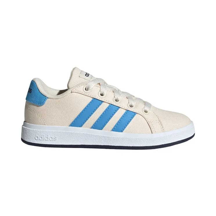 adidas Grand Court 2.0 Wonder White Blue Burst Shadow Navy (ID7869)