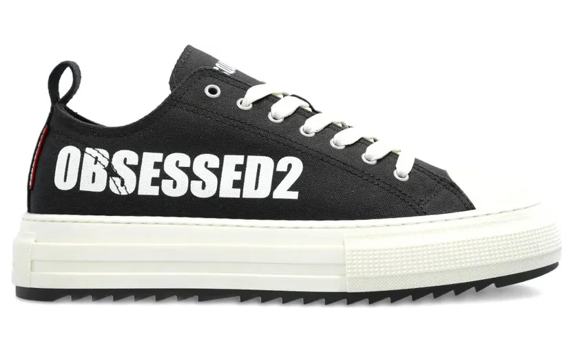 DSQUARED2 Berlim Obsessed2 mit Logo – Black (SNM045700300001)