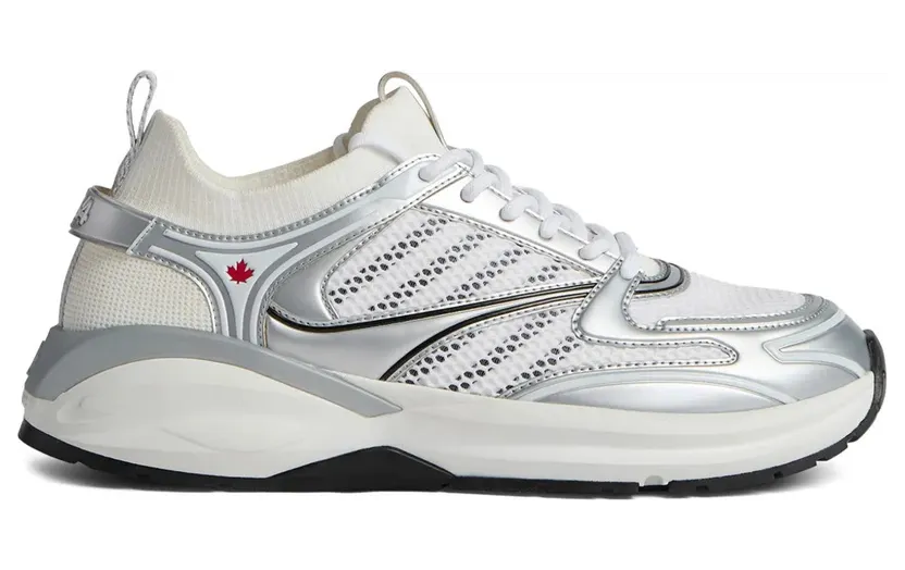 DSQUARED2 Dash mit Mesh-Einsätzen – White (SNM0332592C7159)