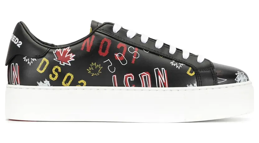 DSQUARED2 mit Icon-Print – Black (SNW000801502591)