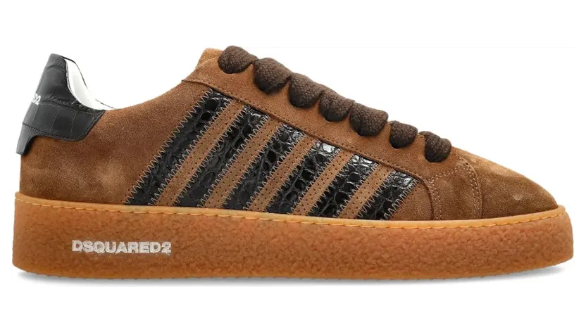 DSQUARED2 Rapper’s Delight gestreepte – Bruin (SNM045923808547)