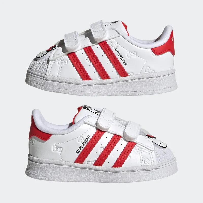 Adidas Superstar Cloud White / Vivid Red / Core Black (GV8863)