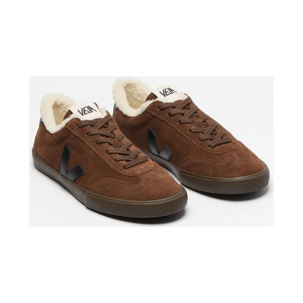 Veja Volley Suede with Shearling-Lined Interior Hazel (VU0321470)