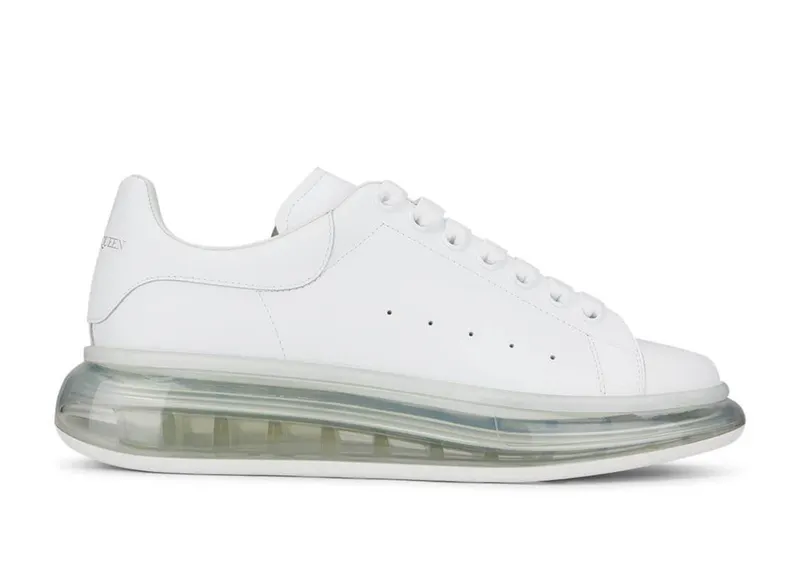 Alexander McQueen Oversized White Clear Sole (604232WHX989000)