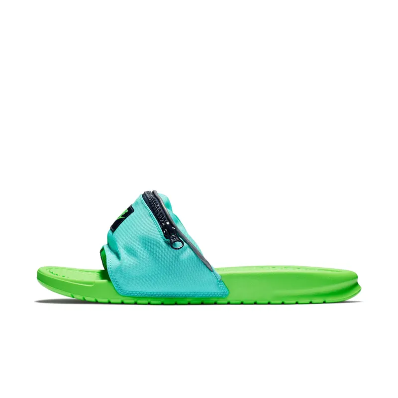Nike Benassi JDI Fanny Pack Green Aurora/Obsidian-Green Strike (AO1037-300)