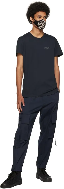 Balmain Black B-Court (YM1VG290TJCM)