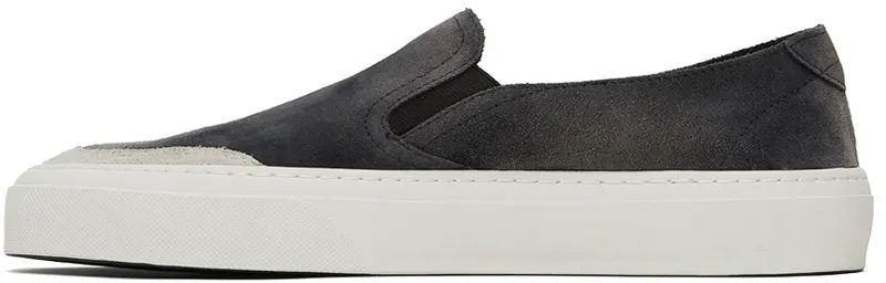 John Elliott Black Haze Slip On Sneakers (J033Q2614A)