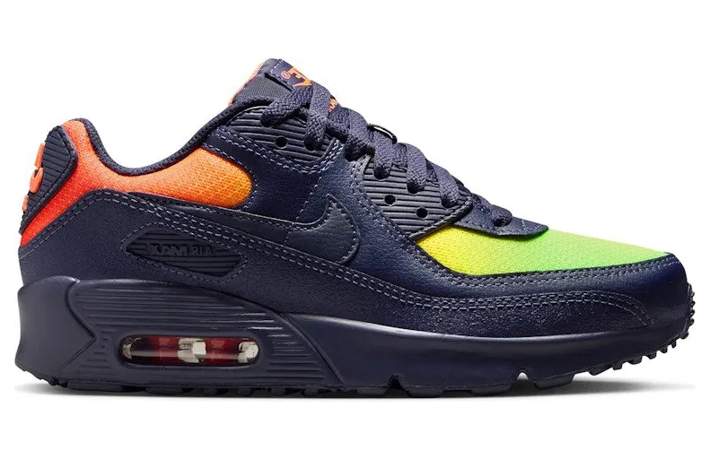 Nike Air Max 90 LTR Lemon Venom Blackened Blue (CD6864-701)