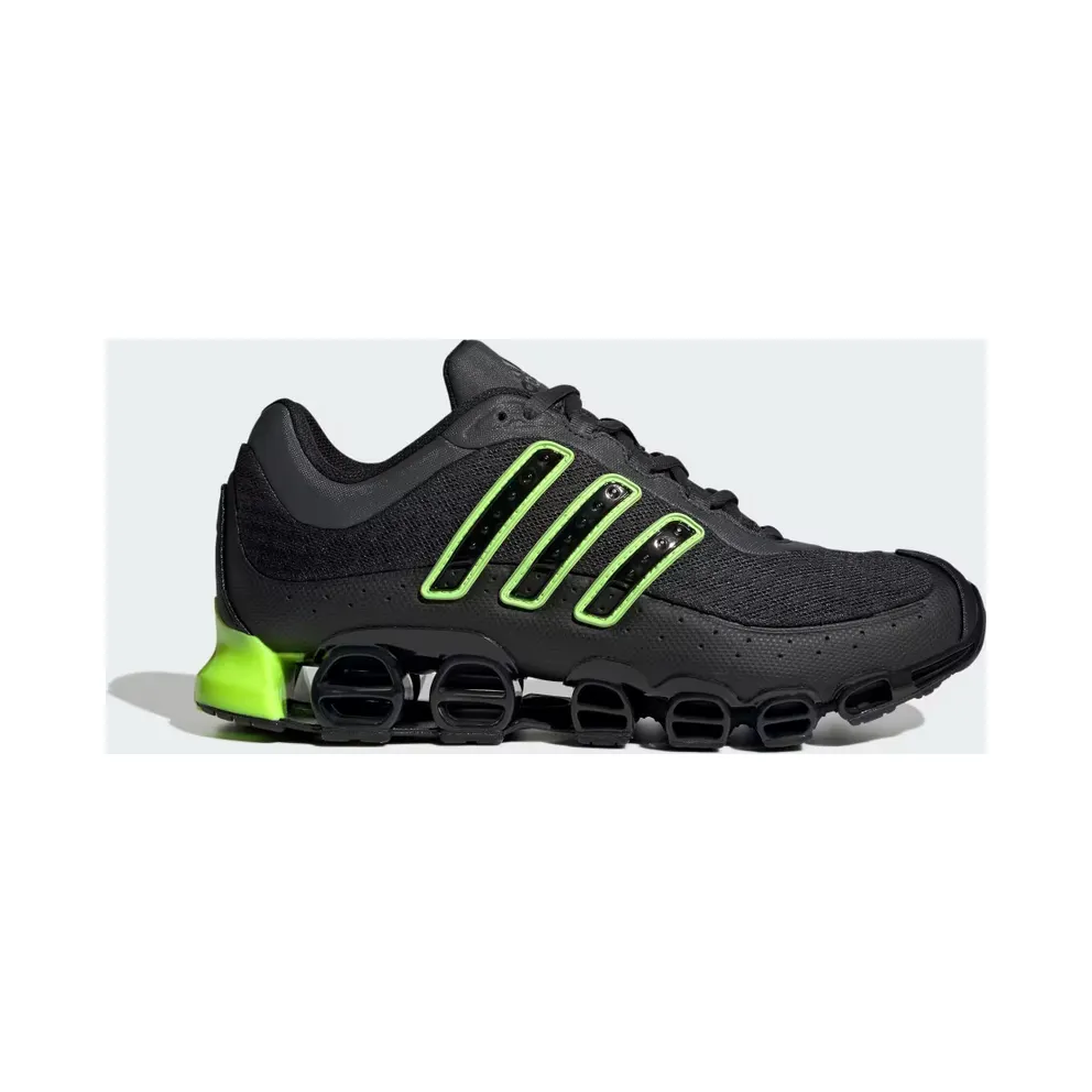 adidas Megaride “Carbon / Core Black / Signal Green” (JR2191)