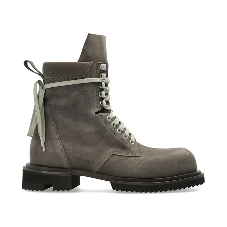 Rick Owens Low Army Gabe Boot Dark Dust (RU01F2829-LCNW-78)