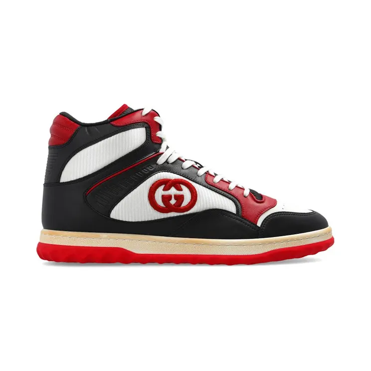 Gucci MAC80 High Black White Red (762060 AACN5 1050)
