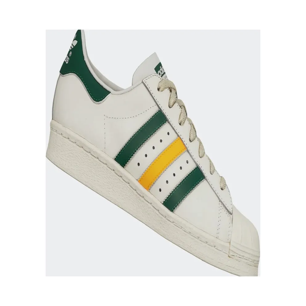Adidas Superstar 82 Cloud White / Collegiate Green / Collegiate Green (HQ8877)