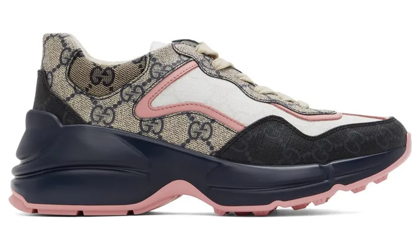 Gucci Multicolor GG Rhyton Sneakers (692902 UIQ30)