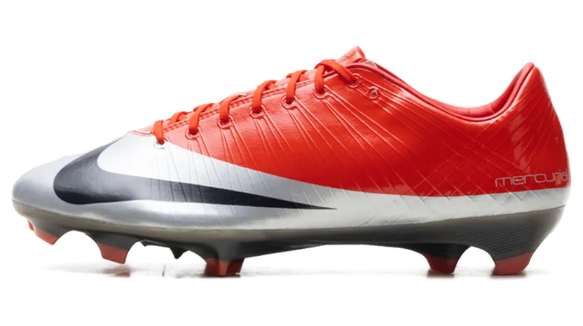 Nike Zoom Mercurial Vapor Superfly 1 RGN FG SE “CR7 Max Orange Metallic Silver” (IQ2995-801)