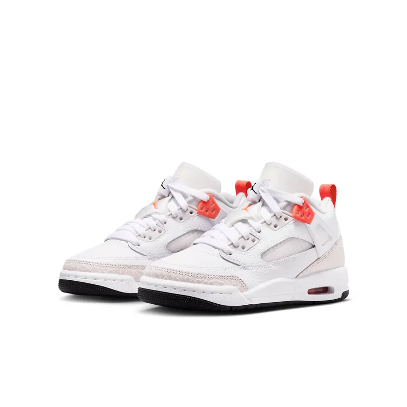 Jordan Spizike Low GS “White Bright Crimson” (IQ0320-100)
