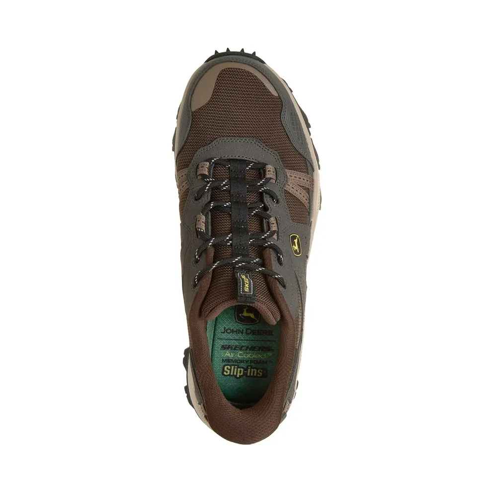 Skechers Slip-ins John Deere Relaxed Fit: Equalizer 5.0 Trail – Harvest Sneaker Brown/Black