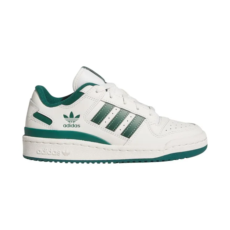 adidas Forum Low CL Cloud White Collegiate Green Silver Green (JI0404)
