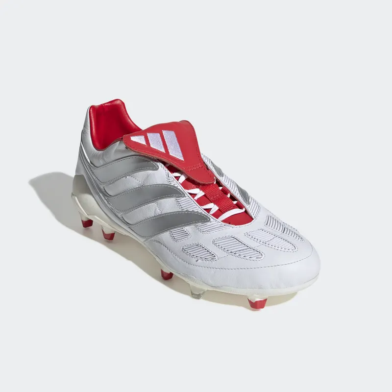 adidas Predator Precision FG 25 Year Pack David Beckham Footwear White/Silver Metallic/Predator Red (F97223)