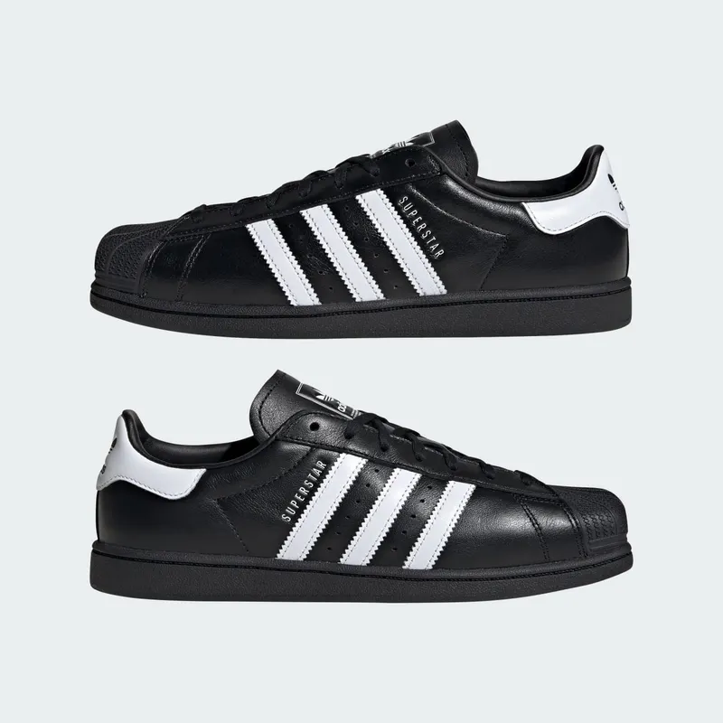 Adidas SUPERSTAR SQ Shoes Core Black / Cloud White / Core Black (KI0201)