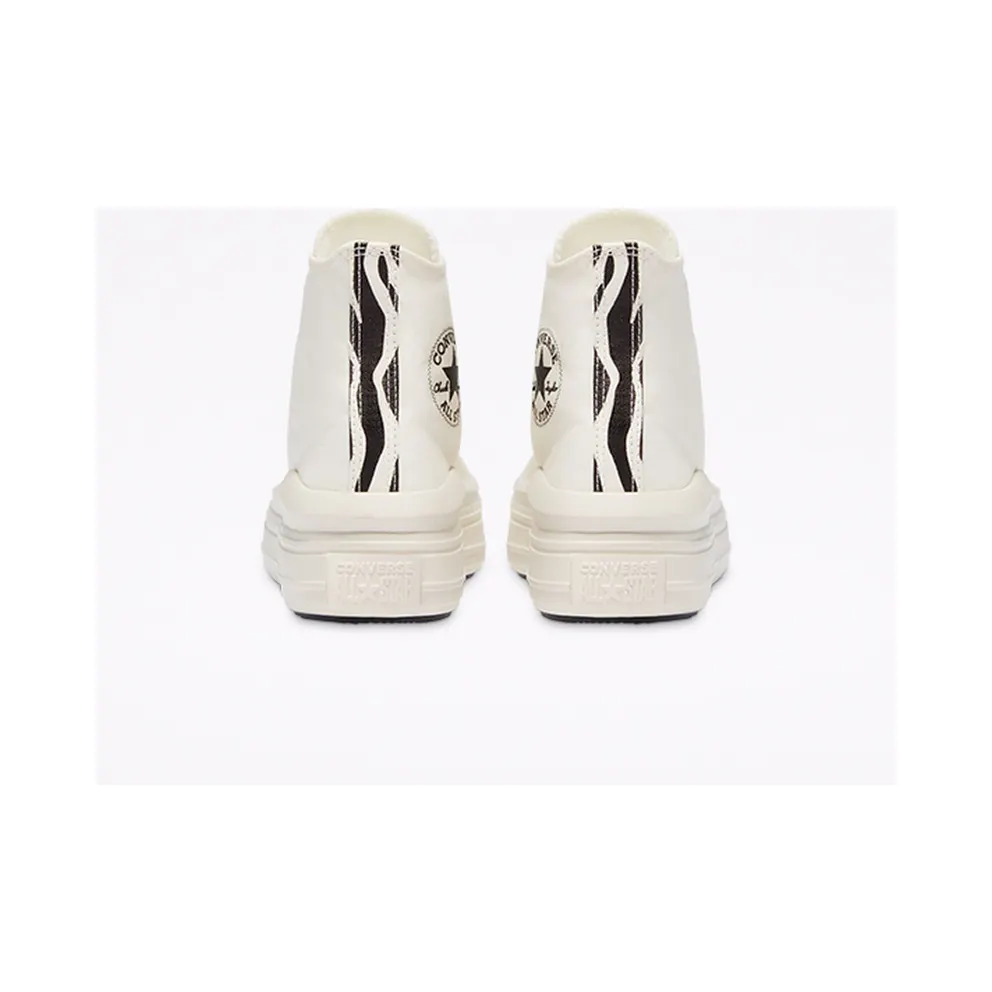 Converse Archive Print Chuck Taylor All Star Move High Top Egret/black/egret (570974C)