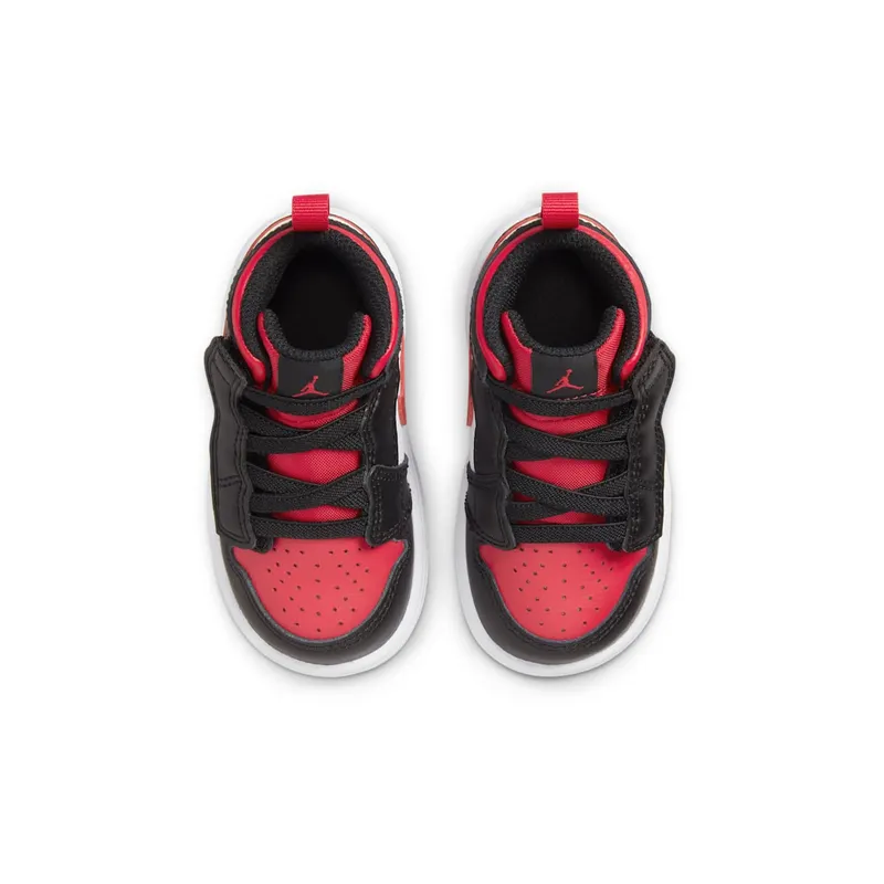 Jordan 1 Mid Baby and Toddler Black (AR6352-079)