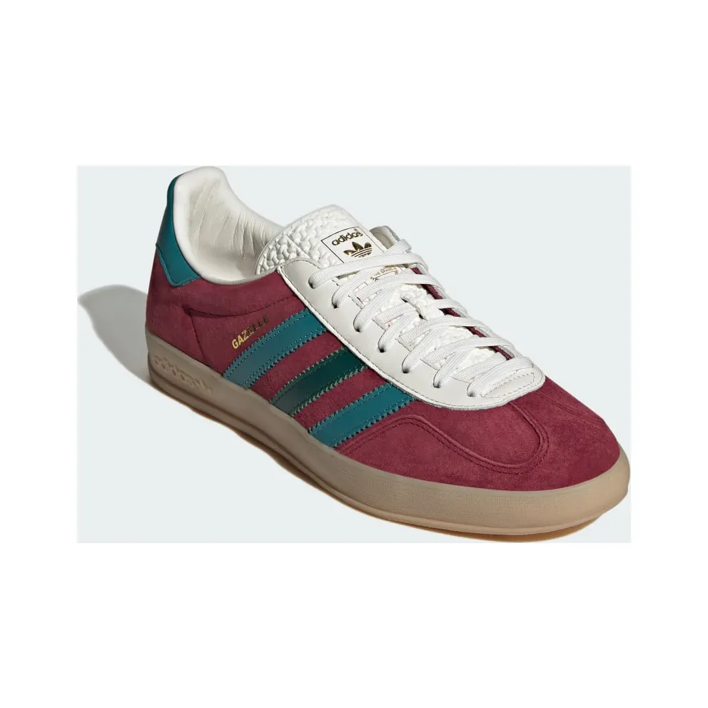 adidas Gazelle Indoor Collegiate Burgundy / Arctic Fusion / Collegiate Green (IG4996)