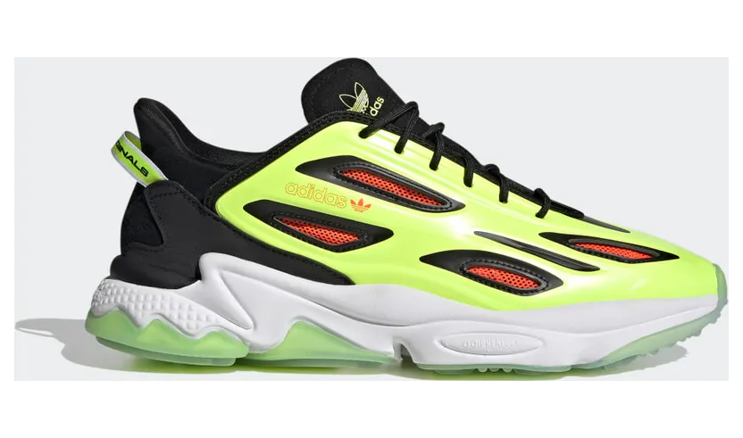 adidas OZWEEGO Celox Schuh Core Black / Solar Yellow / Solar Red (H68622)