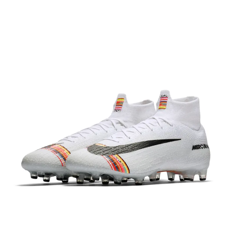 Nike Mercurial Superfly 6 Elite AG Pro White Black White/Black-Pure Platinum (AJ3546-109)