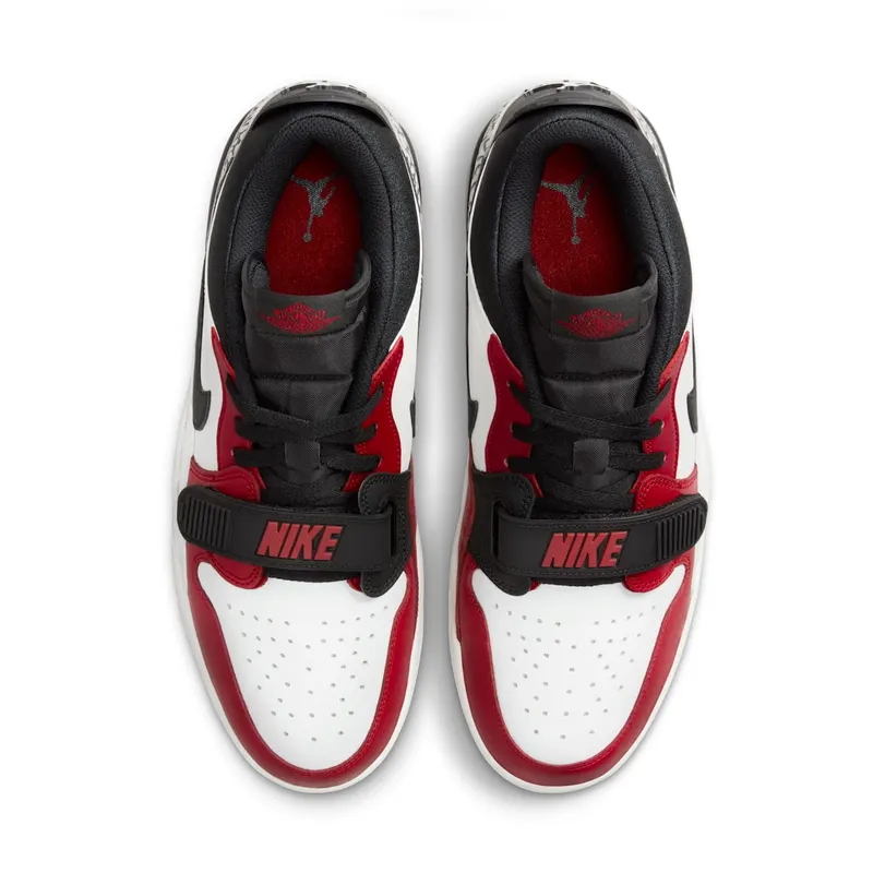 Jordan  Legacy 312 Low Chicago Summit White/Black-Varsity Red-Sail (CD7069-106)