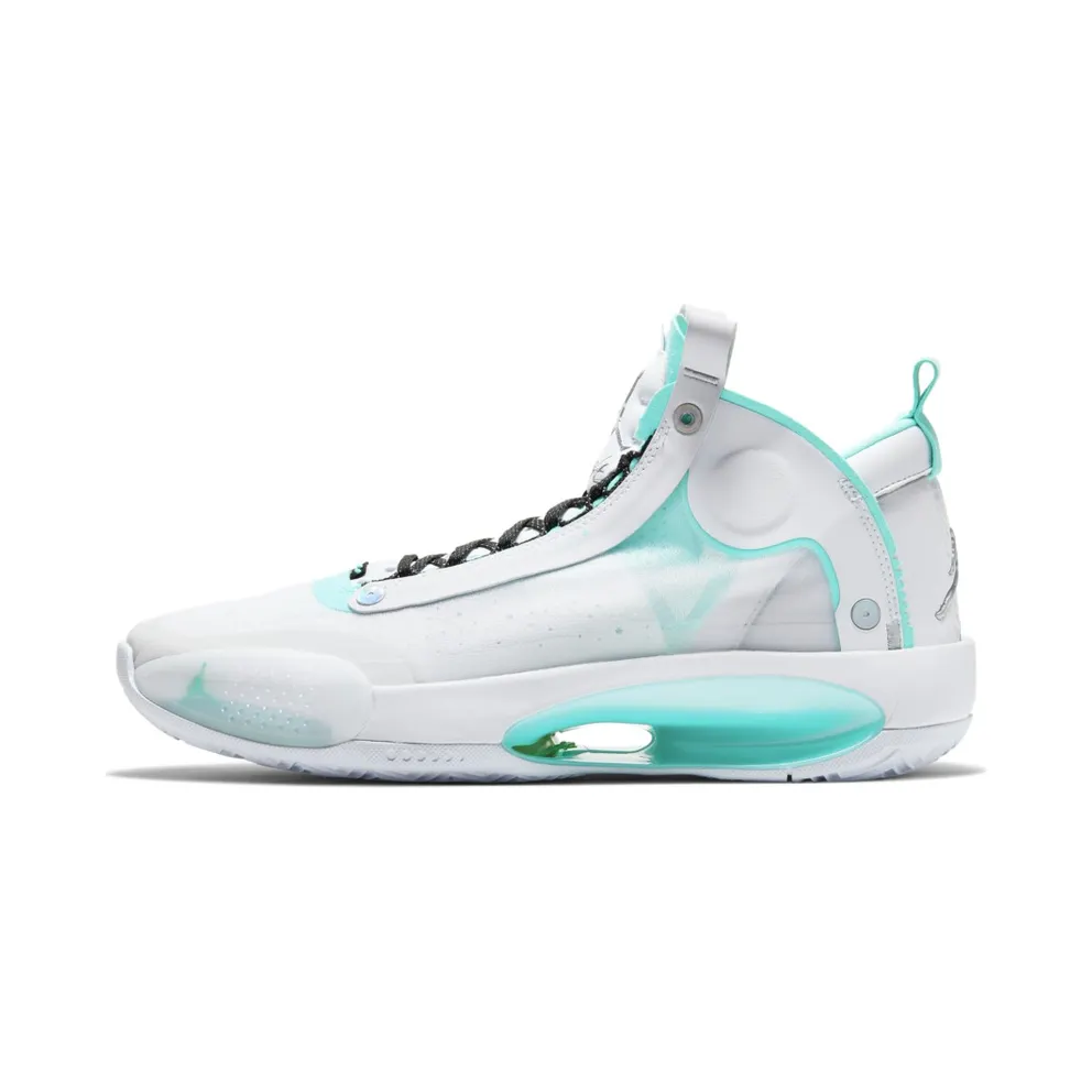 Jordan XXXIV Guo Ailun White/Aurora-Metallic Silver (BQ3381-103)