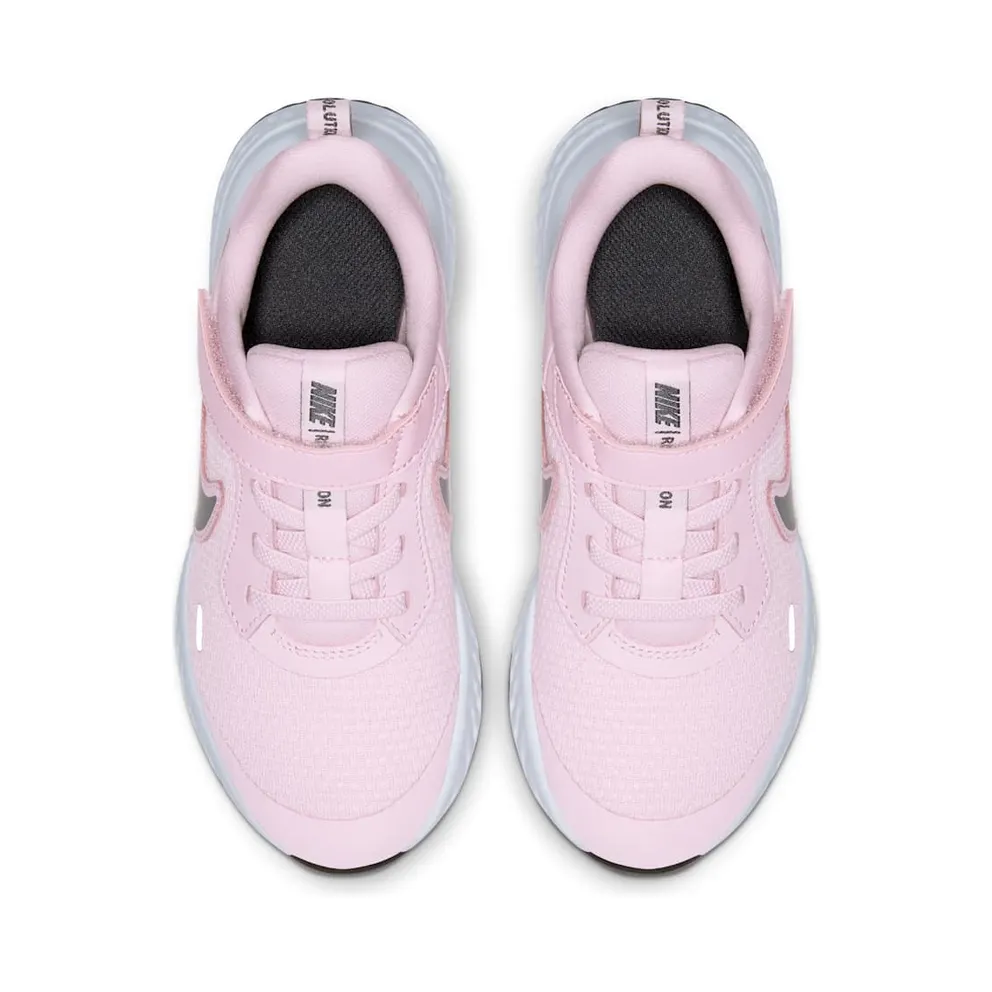 Nike Revolution 5 PS “Pink Foam / Dark Grey” (BQ5672-601)