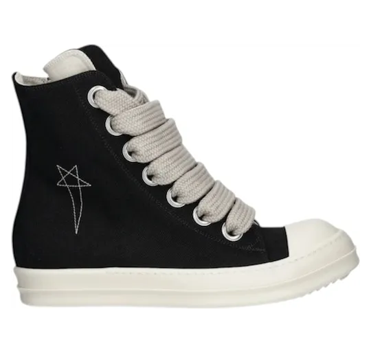Rick Owens DRKSHDW Jumbolace High Black Milk (DU02E7818-DOM8W2-71096)