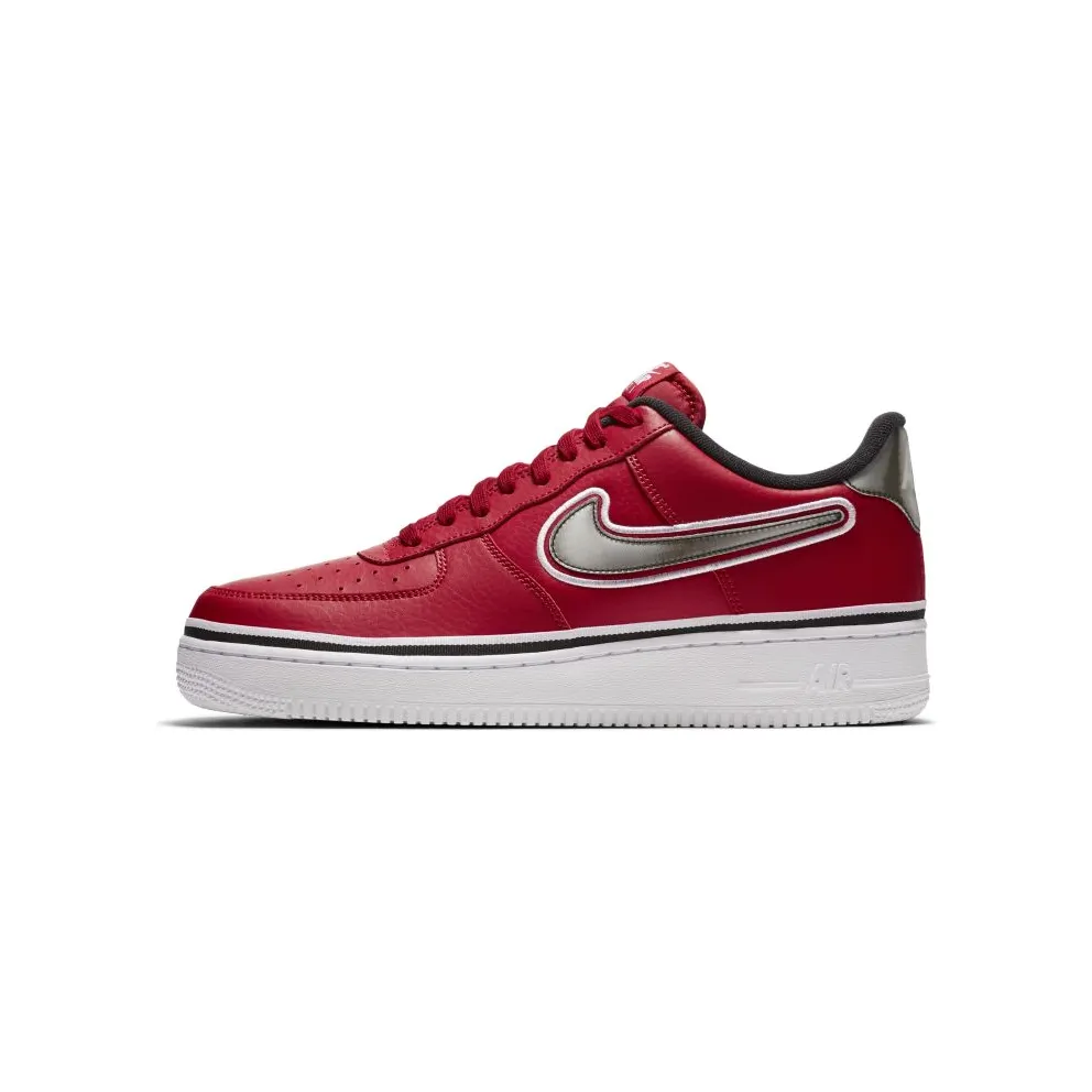 Nike Air Force 1 Low Sport NBA Varsity Red Varsity Red/Black-White (AJ7748-600)
