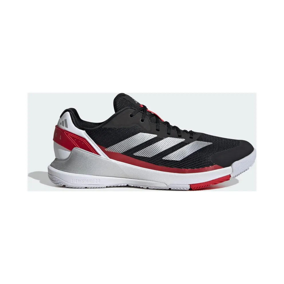 Adidas Crazyquick Padel Core Black / Silver Metallic / Lucid Red (JP9591)