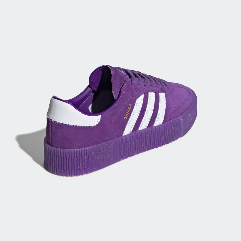 adidas Samba Rose TfL Elizabeth Line (W) Collegiate Purple/Footwear White/Gold Metallic (EE7275)