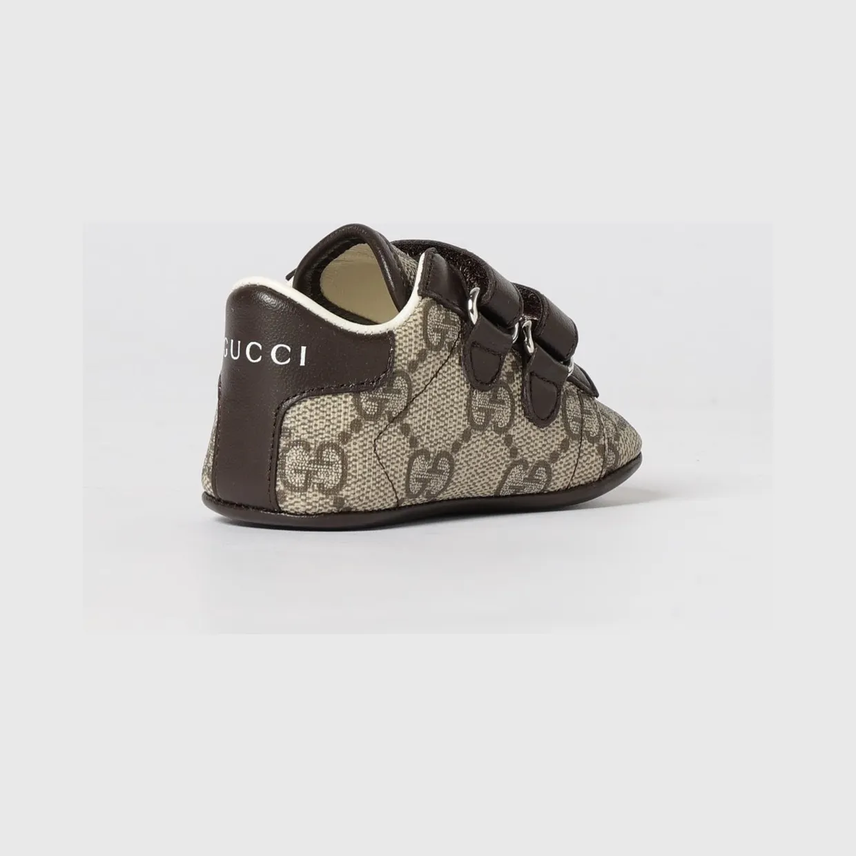 Gucci GG Supreme Fabric Ace Sneakers Beige (772387FACX39752) (2)