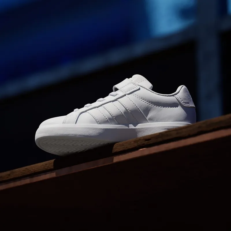 Adidas GRAND COURT 3.0 Shoes KIDS Cloud White / Cloud White / Cloud White (HP3532)
