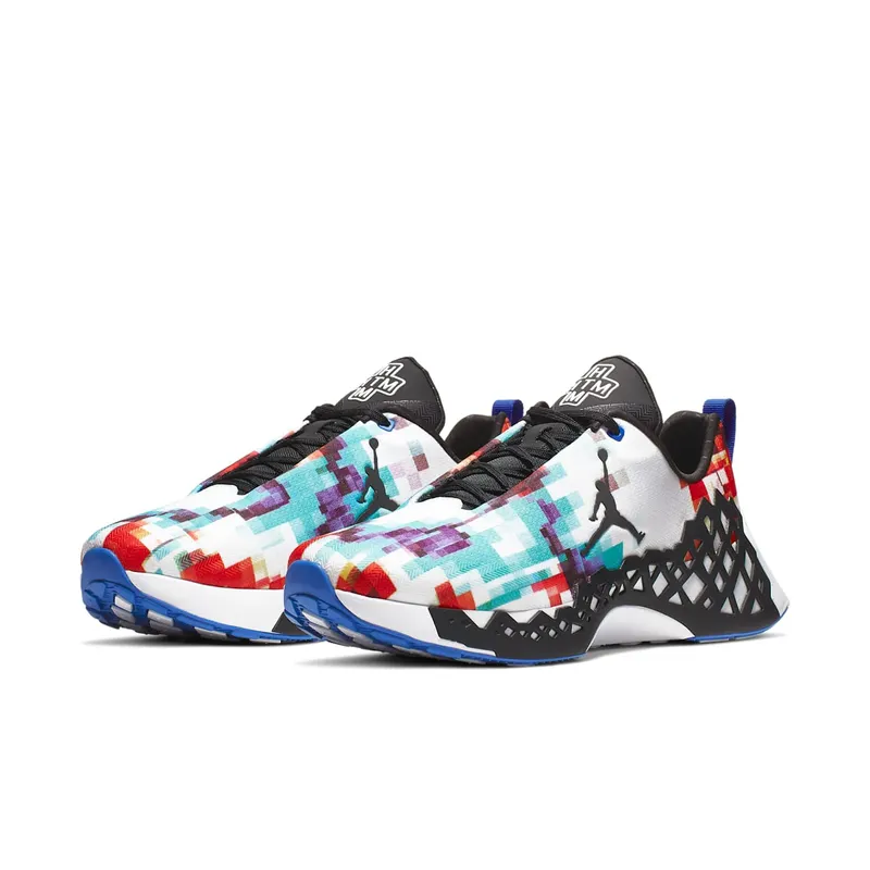 Jordan Trunner Nxt React HTM White White/Racer Blue-Safety Orange-Black (CT2819-100)