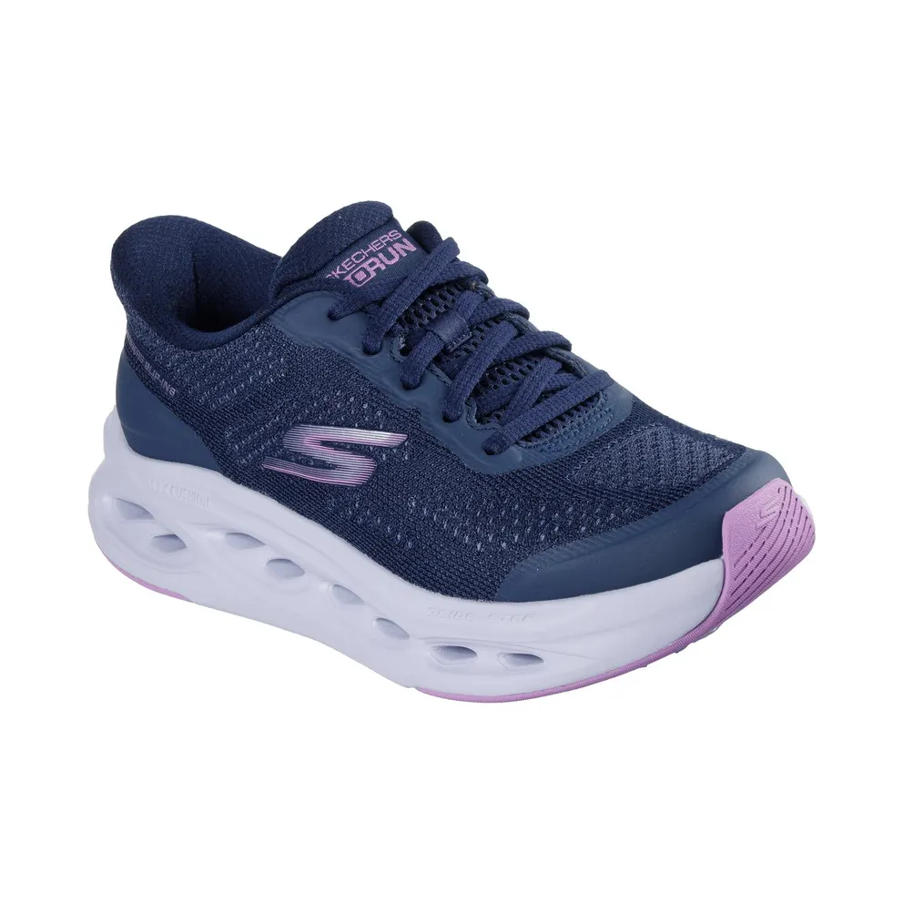 Skechers Slip-ins: Max Cushioning Glide-Step – Hartford Sneaker Marine/Purper