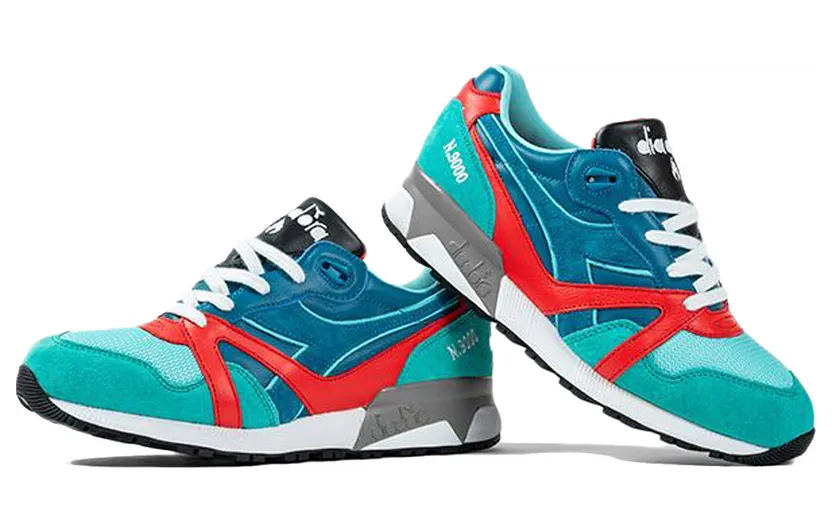 Diadora N9000 Hanon Alternative Route – “Blue Ocean Depths / Red / White” (177446-60104)