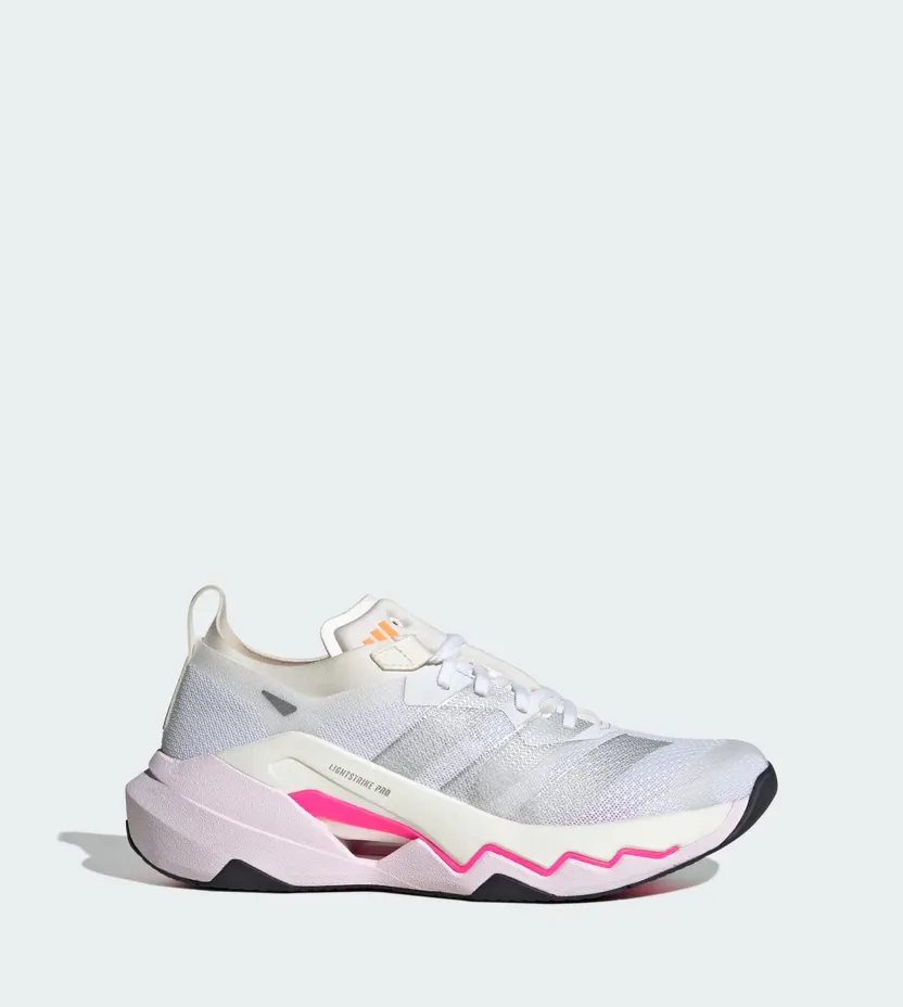 Adidas Rapidmove Pro Trainingsschoenen Cloud White / Silver Metallic / Lucid Pink (JP8783)