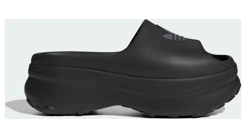 adidas adiFOM Stan Smith Slides Core Black Grey Six (JI2610)